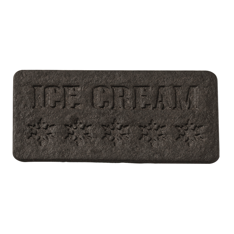 Rectangular Cocoa Crispy Biscuits