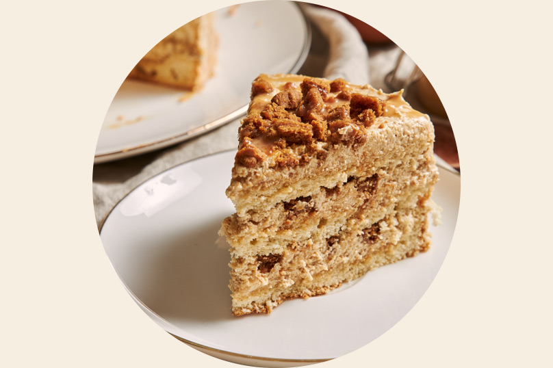 Crumbles Fianán le haghaidh Cácaí Sandwich
